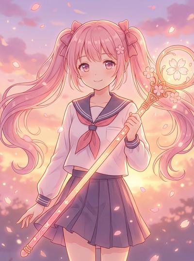 糖心动漫-樱花少女日记