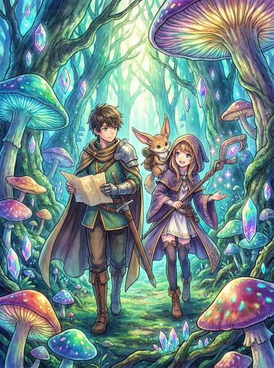 糖心动漫-魔法森林探险记