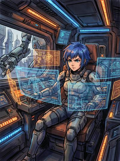 糖心动漫-机甲少女战纪